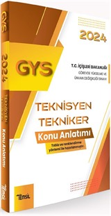 İçişleri Bakanlığı Görevde Yükselme ve Ünvan Değişikliği Sınavı Teknisyen Tekniker Konu Anlatımı