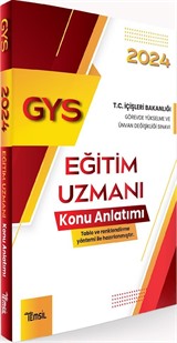 İçişleri Bakanlığı Görevde Yükselme ve Ünvan Değişikliği Sınavı Eğitim Uzmanı Konu Anlatımı