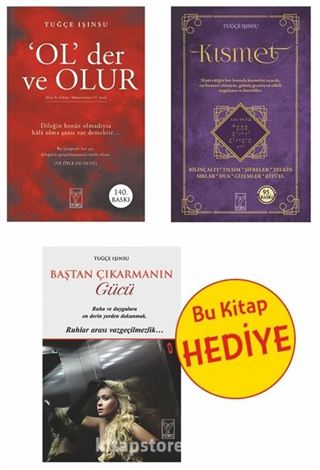 Ol Der ve Olur - Kısmet (2 Kitap) (Baştan Çıkarmanın Gücü-Hediye)