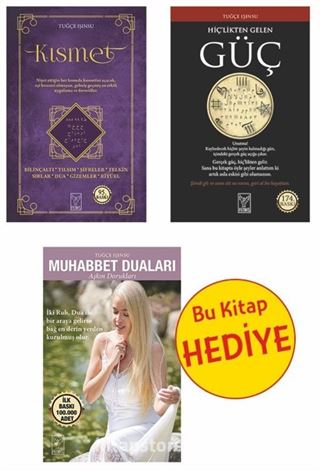 Kısmet - Hiç'likten Gelen Güç (2 Kitap) (Muhabbet Duaları-Hediye)