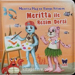 Meritta ile Resim Dersi / Meritta Plaj ve Banyo Kitabim