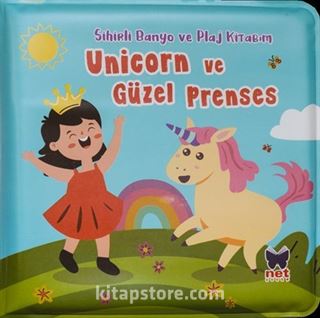 Unicorn ve Güzel Prenses / Sihirli Banyo ve Plaj Kitabım