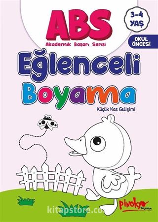 ABS 3-4 Yaş Eğlenceli Boyama