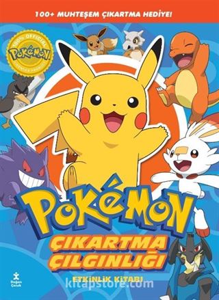 Pokémon - Pıkachu Çıkartma Çılgınlığı Etkinlik Kitabı