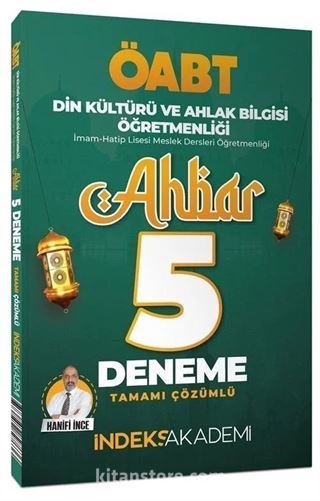 ÖABT Din Kültürü ve Ahlak Bilgisi Ahbar 5 Deneme Çözümlü