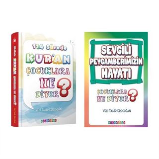 Kur'an Bana Ne Diyor? (Çocuklar İçin) (2 Kitap Set)