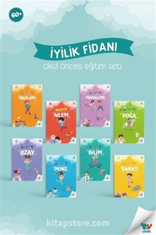 İyilik Fidanı Okul Öncesi Eğitim Seti (8 Kitap )