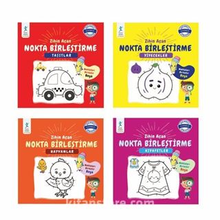 Zihin Açan Nokta Birleştirme Set (4 Kitap)