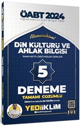 2024 ÖABT Din Kültürü Ve Ahlak Bilgisi İmam-Hatip Lisesi Meslek Dersleri Tamamı Çözümlü 5 Deneme