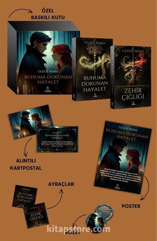 Ruhuma Dokunan Hayalet Özel Kutulu Set (2 Kitap)