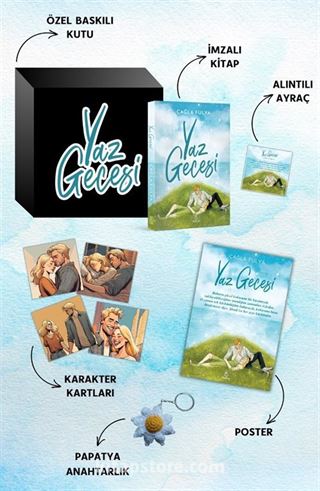 Yaz Gecesi Özel Kutulu Set