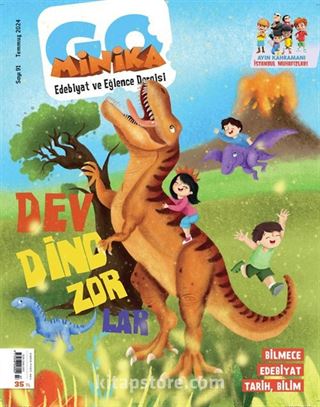 minikaGO Aylık Çocuk Dergisi Sayı:91 Temmuz 2024