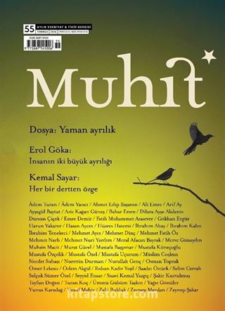 Muhit Dergi Aylık Edebiyat Dergisi Sayı:55 Temmuz 2024