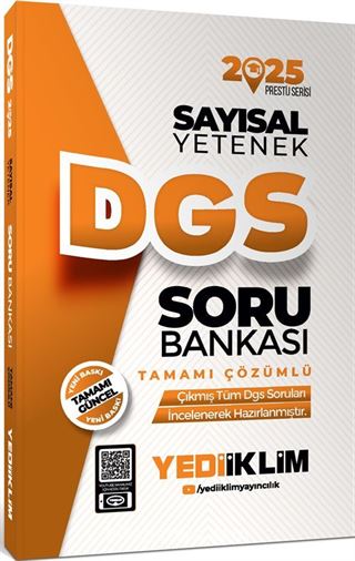 2025 DGS Sayısal Yetenek Tamamı Çözümlü Soru Bankası