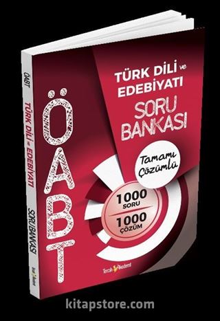 ÖABT Türk Dili Ve Edebiyatı Tamamı Çözümlü Soru Bankası