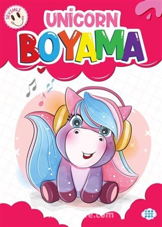 Sevimli Unicorn Boyama