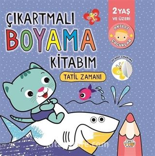 Çıkartmalı Boyama Kitabım - Tatil Zamanı