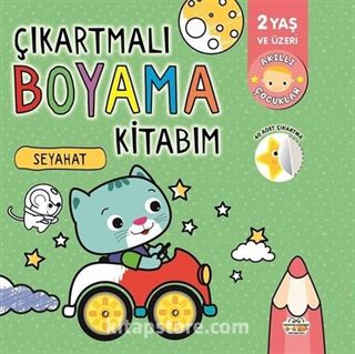 Çıkartmalı Boyama Kitabım - Seyahat