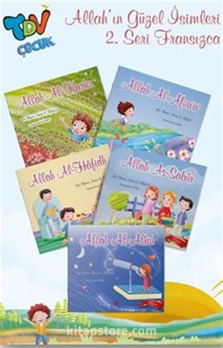 Les Beaux Noms d'Allah (Allah'ın Güzel İsimleri 2 Set 5 Kitap)