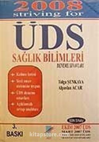 2008 Striving For ÜDS Sağlık Bilimleri Deneme Sınavları