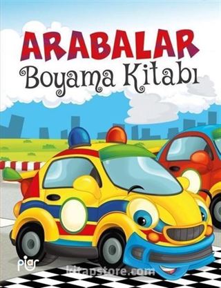 Arabalar Boyama Kitabı