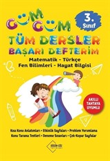 3. Sınıf Güm Güm Tüm Dersler Başarı Defterim Matematik-Türkçe-Fen Bilimleri-Hayat Bilgisi