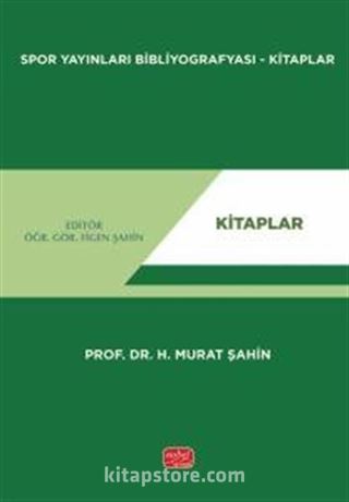 Spor Yayınları Bibliyografyası - Kitaplar