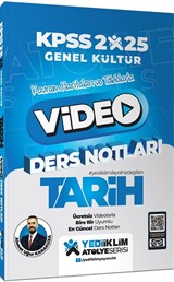 2025 KPSS Genel Kültür Atölye Tarih Video Ders Notları