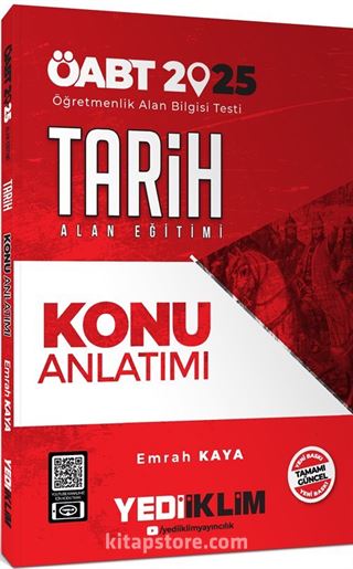 2025 ÖABT Tarih Alan Eğitimi Konu Anlatımı