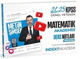 2025 KPSS Matematik Akademisi Video Ders Notları