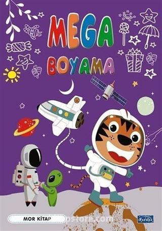 Mega Boyama-Mor Kitap