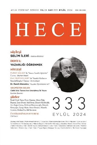 Hece Dergisi Sayı: 333 Eylül 2024