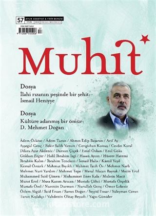 Muhit Dergi Aylık Edebiyat Dergisi Sayı:57 Eylül 2024