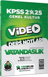 2025 KPSS Genel Kültür Vatandaşlık Video Ders Notları