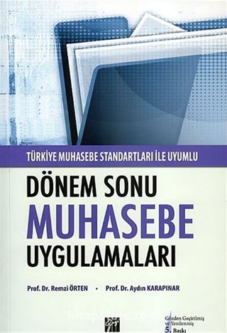 Dönem Sonu Muhasebe Uygulamaları