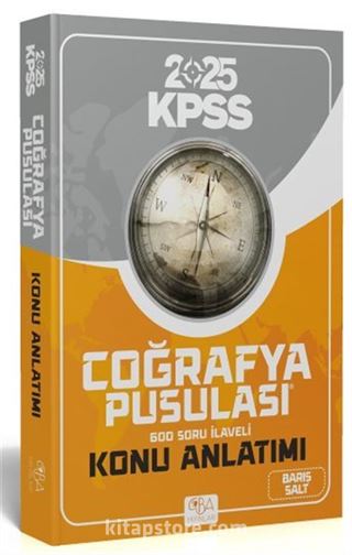 2025 KPSS Coğrafya Pusulası Konu Anlatımı 600 Soru İlaveli