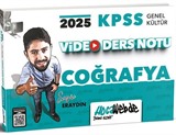 2025 KPSS Genel Kültür Coğrafya Video Ders Notu