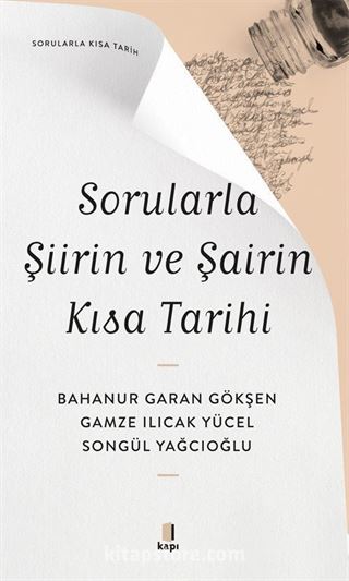 Sorularla Şiirin ve Şairin Kısa Tarihi