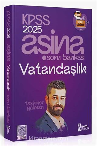 2025 İsem KPSS Aşina Vatandaşlık Soru Bankası