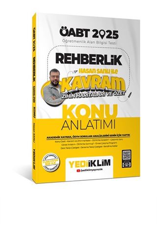 2025 ÖABT Rehberlik Hasan Sanlı ile Kavram Zihin Haritaları ve Özet Konu Anlatımı