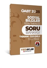 2025 ÖABT Sosyal Bilgiler Öğretmenliği Tamamı Çözümlü Soru Bankası