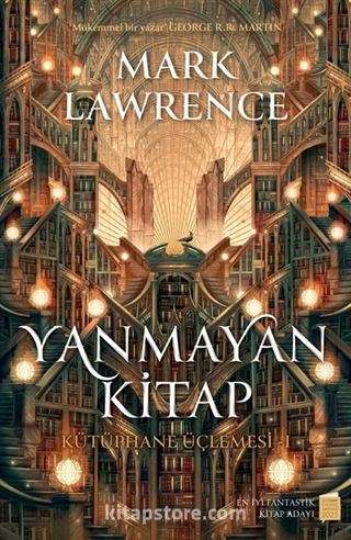 Yanmayan Kitap / Kütüphane Üçlemesi 1 (Ciltli)