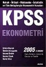 KPSS Ekonometri 2005/A Grubu