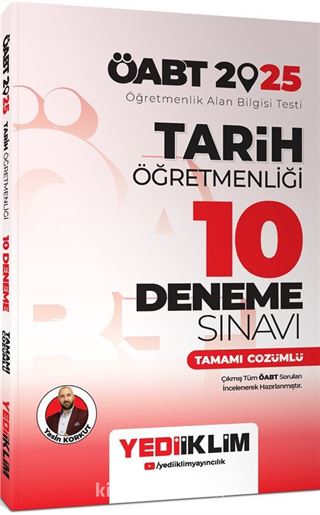 2025 ÖABT Tarih Öğretmenliği Tamamı Çözümlü 10 Deneme Sınavı