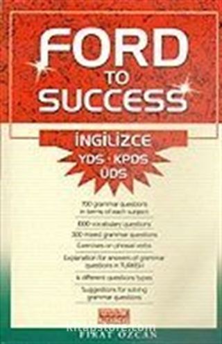 Ford To Success/YDS-KPDS-ÜDS İngilizce