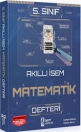 5. Sınıf Akıllı İsem Matematik Defteri