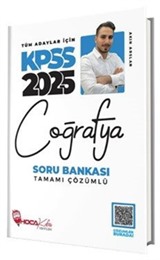 2025 KPSS Coğrafya Soru Bankası Çözümlü