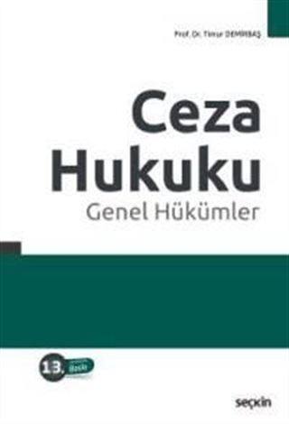 Ceza Hukuku Genel Hükümler