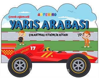 Taşıtlar Serisi / Yarış Arabası Çıkartmalı Etkinlik Kitabı