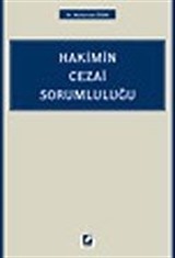 Hakimin Cezai Sorumluluğu